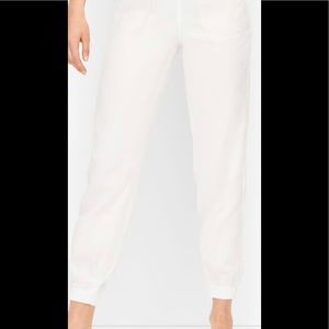 Talbots white joggers